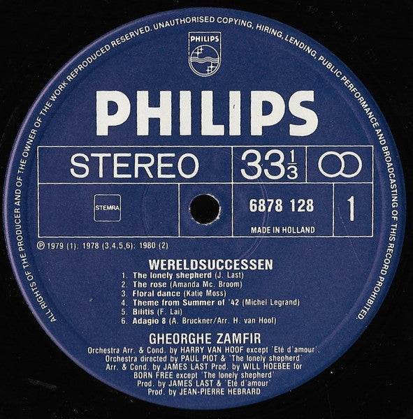 Gheorghe Zamfir – Welterfolge – Seine 24 schönsten Melodien (LP) 49632
