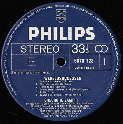 Gheorghe Zamfir – Welterfolge – Seine 24 schönsten Melodien (LP) 49632