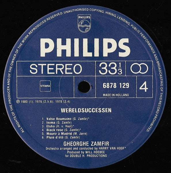 Gheorghe Zamfir – Welterfolge – Seine 24 schönsten Melodien (LP) 49632