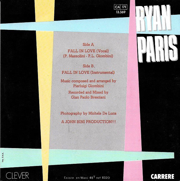 Ryan Paris - Fall In Love 39397