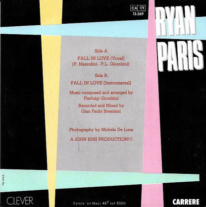 Ryan Paris - Fall In Love 39397