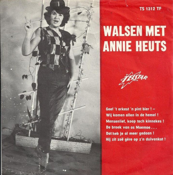 Anny Heuts - Walsen Met Annie Heuts 41967 Vinyl Singles Vinyl Goed / Hoes Goed