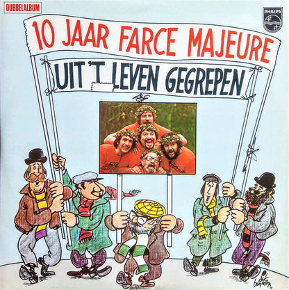 Farce Majeure - 10 Jaar Farce Majeure (LP) 49465 Vinyl LP JUKEBOXSINGLES.NL   