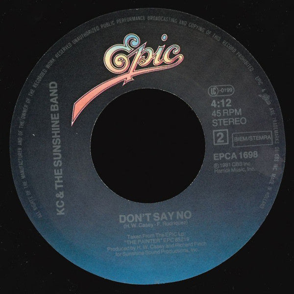 KC & The Sunshine Band - Love Me 41294 Vinyl Singles Vinyl Goed / Hoes Generic