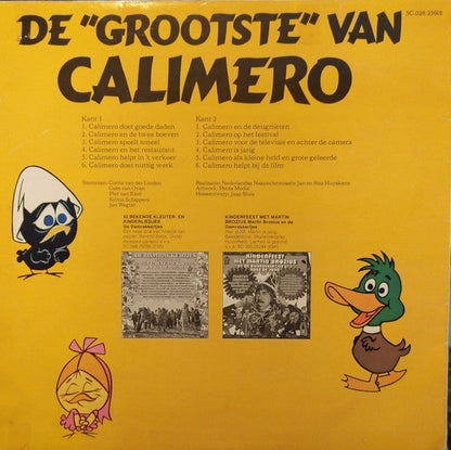Calimero - De "Grootste" Van Calimero (LP) Vinyl LP Vinyl Zeer Goed / Hoesje Goed "VINYLSINGLES.NL"