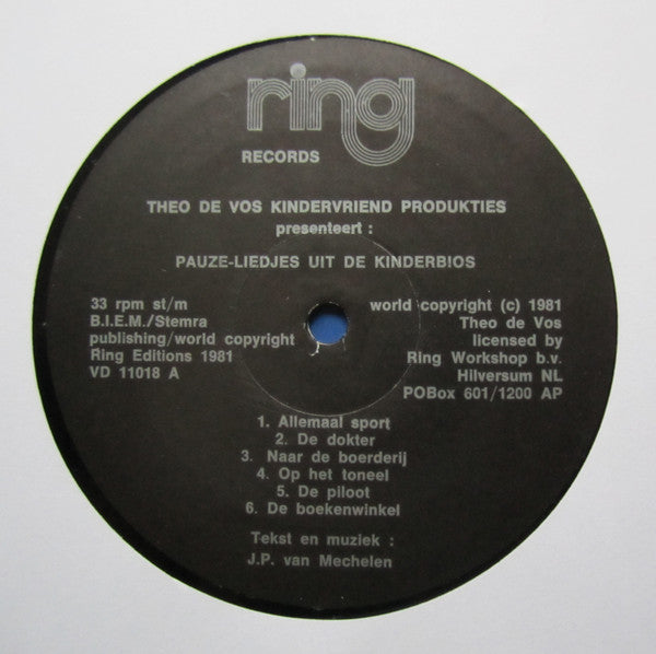 Kinderkino - Highlights aus AVROs Kinderkino (LP) 45258