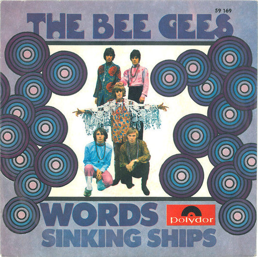 Bee Gees - Words (B-Keus) Vinyl Singles Vinyl Goed / Hoesje Slecht "VINYLSINGLES.NL"