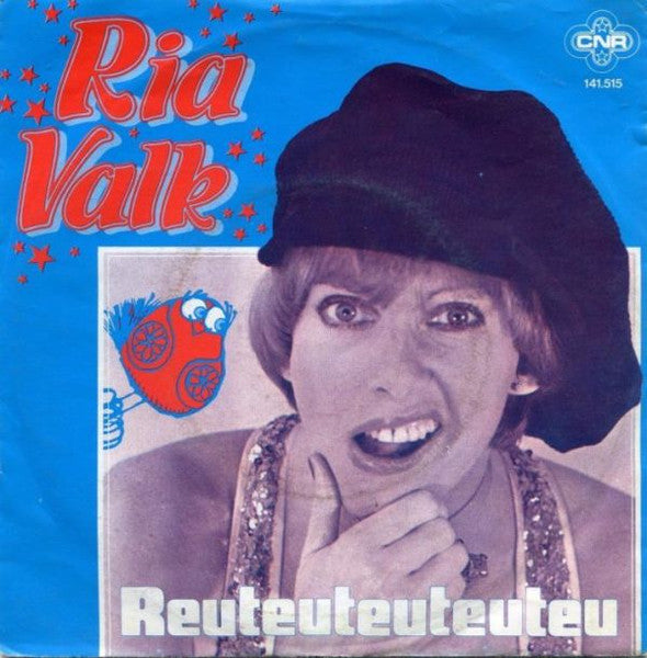 Ria Valk - Reuteuteuteuteu 42166 Vinyl Singles Vinyl Goed / Hoes Goed