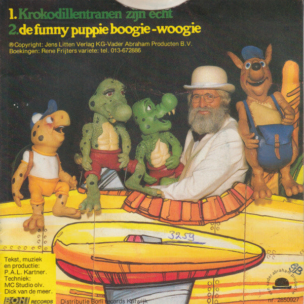 Vader Abraham - Krokodillentranen Zijn Echt 43121b Vinyl Singles Vinyl Goed / Hoes Redelijk