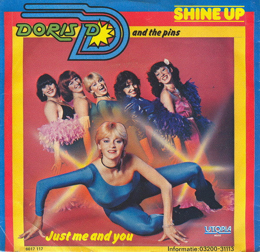 Doris D And The Pins - Shine Up Vinyl Singles Vinyl Zeer Goed / Hoesje Generic "VINYLSINGLES.NL"