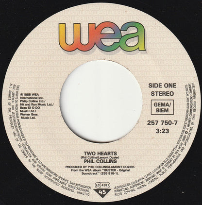 Phil Collins - Two Hearts 32822