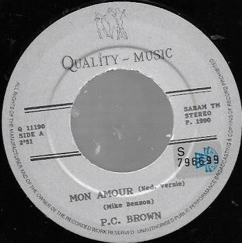 PC Brown - Mon Amour 14289