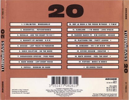 Various - Turn Up The Bass 20 (CD) 70442 Compact Disc Goede Staat