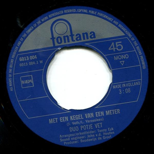 Weitere Bilder Duo Potje Vet - Mit einem Kegel von einem Meter 30642