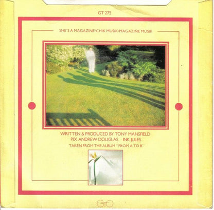 New Musik - Sanctuary 38492 Vinyl Singles Vinyl Goed / Hoes Goed