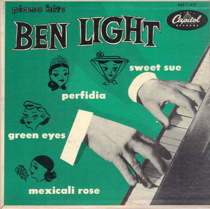 Ben Light - Piano Hits 41397 Vinyl Singles EP Vinyl Goed / Hoes Goed
