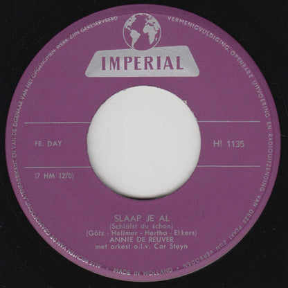 Annie de Reuver - Slaap Je Al 27458