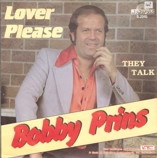 Bobby Prins - Lover Please 37326