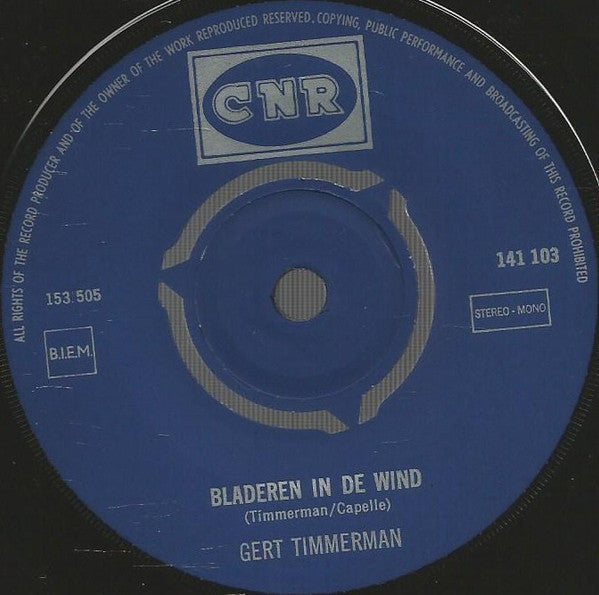 Gert Timmerman - Tamico Vinyl Singles Vinyl Zeer Goed / Hoesje Goed "VINYLSINGLES.NL"