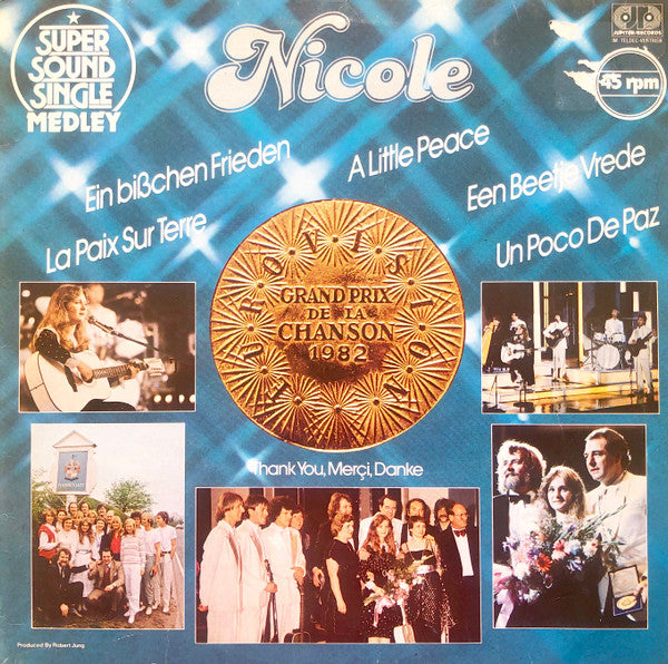 Nicole - Ein Bißchen Frieden (Medley) (Maxi-Single) Maxi-Singles JUKEBOXSINGLES.NL   