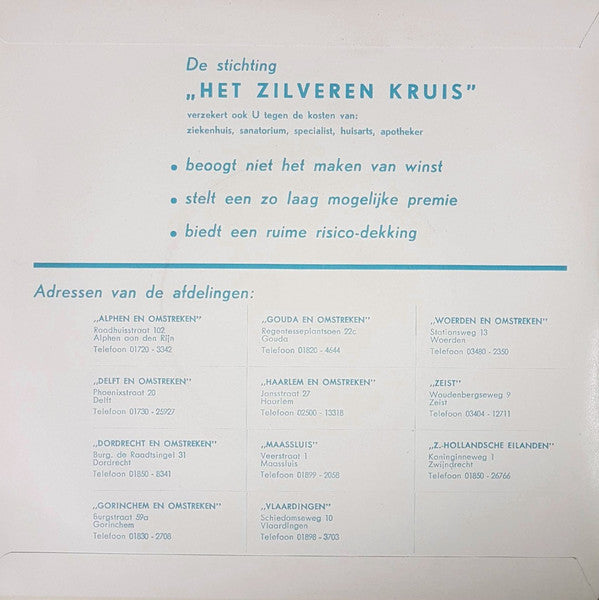 No Artist - Op Uw Gezondheid 19179 Vinyl Singles Vinyl Goed / Hoes Goed