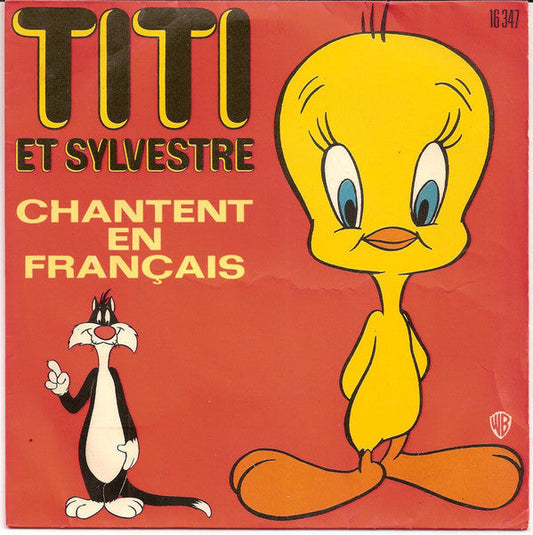 Arlette Thomas / Michel Elias - Titi Et Sylvestre Chantent En Français 40338 Vinyl Singles Vinyl Zeer Goed / Hoesje Goed "VINYLSINGLES.NL"