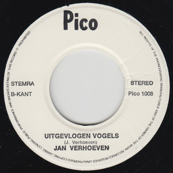 Jan Verhoeven - Ik Blijf Je Vriend 15681