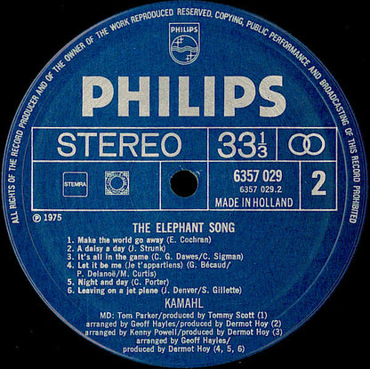 Kamahl – Das Elefantenlied (LP) 49583