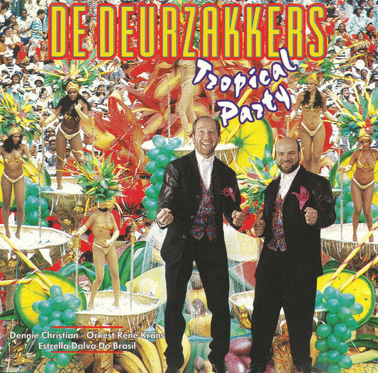 Deurzakkers - Tropical Party (LP) 52006 Vinyl LP Vinyl Goed / Hoes Goed