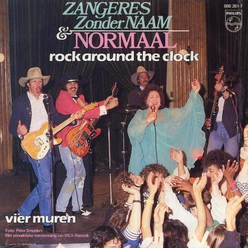 Zangeres Zonder Naam & Normaal - Rock Around The Clock 41315 Vinyl Singles Vinyl Goed / Hoes Goed