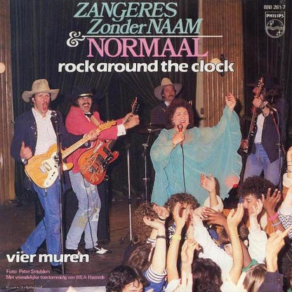 Zangeres Zonder Naam & Normaal - Rock Around The Clock 41259 Vinyl Singles Vinyl Goed / Hoes Goed