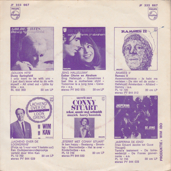 Jasperina de Jong - De Wandelclub 41796 Vinyl Singles Vinyl Goed / Hoes Goed