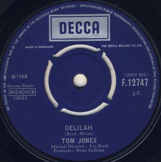 Tom Jones - Delilah