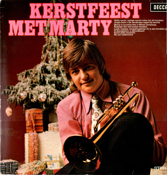 Marty - Kerstfeest met Marty (LP) 41547 Vinyl LP JUKEBOXSINGLES.NL   