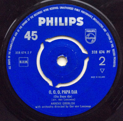 Anneke Grunloh - Nina Bobo 23973 Vinyl Singles Vinyl Goed / Hoes Goed