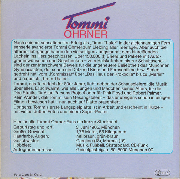 Tommi Ohrner – Rock’n Roll in alten Bluejeans 39425