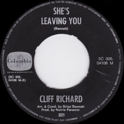 Cliff Richard - Big Ship 42453 Vinyl Singles Vinyl Goed / Hoes Generic
