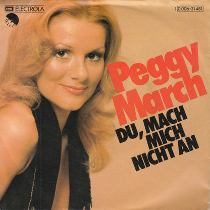 Peggy March - Du, Mach Mich Nicht An 41204 Vinyl Singles Vinyl Goed / Hoes Sticker