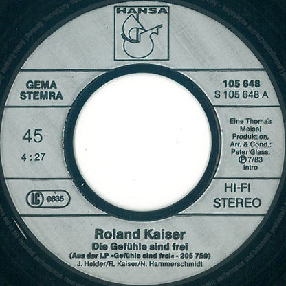 Roland Kaiser - Die Gefühle Sind Frei 30925