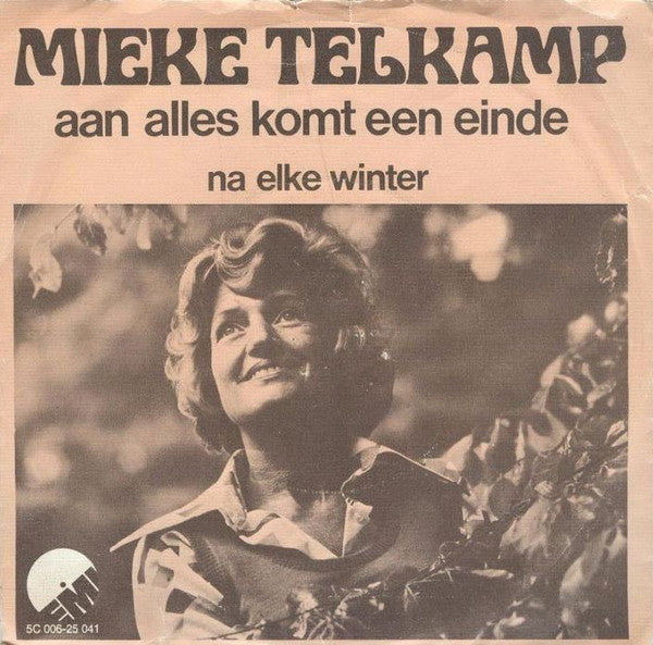 Mieke Telkamp - Aan Alles Komt Een Ein 42509 Vinyl Singles Vinyl Goed / Hoes Goed
