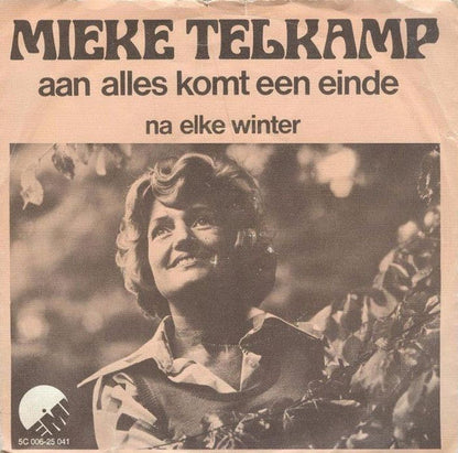 Mieke Telkamp - Aan Alles Komt Een Ein 42509 Vinyl Singles Vinyl Goed / Hoes Goed
