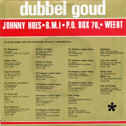 Helma & Selma - Bergen Van Tirol Vinyl Singles Vinyl Zeer Goed / Hoesje Goed "VINYLSINGLES.NL"