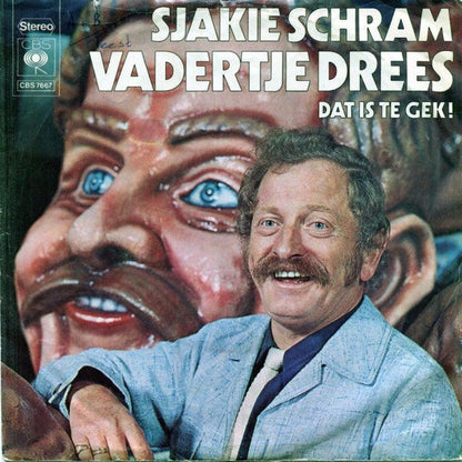 Sjakie Schram - Vadertje Drees 05143 Vinyl Singles Vinyl Goed / Hoes Goed