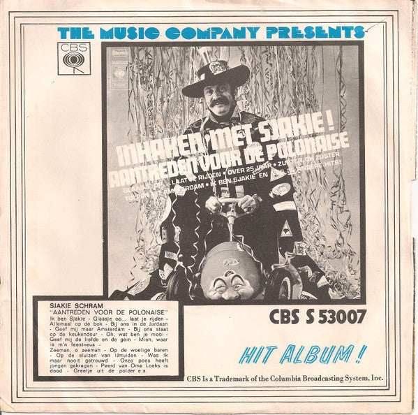 Sjakie Schram - Vadertje Drees 05143 Vinyl Singles Vinyl Goed / Hoes Goed