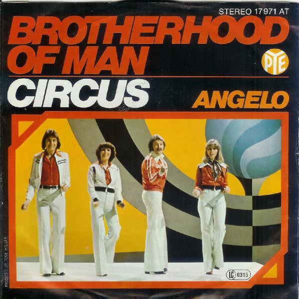 Brotherhood Of Man - Circus 28267 Vinyl Singles Vinyl Zeer Goed / Hoesje Goed "VINYLSINGLES.NL"