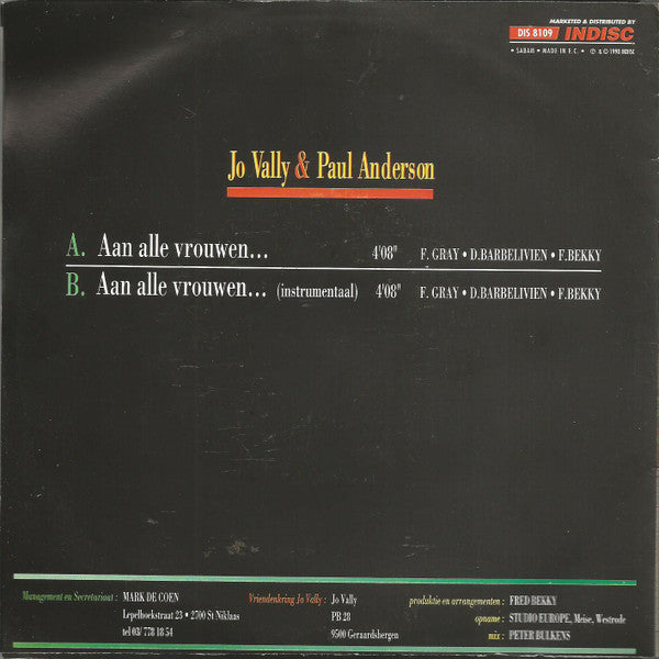 Jo Vally &amp; Paul Anderson – To All Women 37247