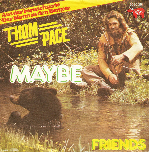 Thom Pace - Maybe 13670 Vinyl Singles Vinyl Goed / Hoes Goed