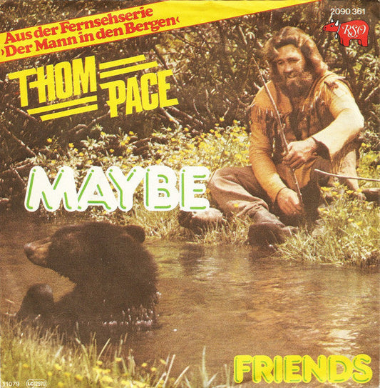 Thom Pace - Maybe 13670 Vinyl Singles Vinyl Goed / Hoes Goed