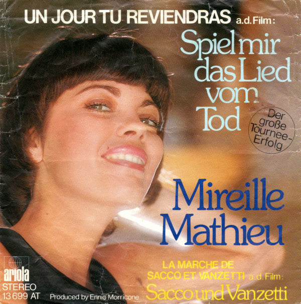 Mireille Mathieu - Un Jour Tu Reviendras 19585 Vinyl Singles Vinyl Goed / Hoes Goed