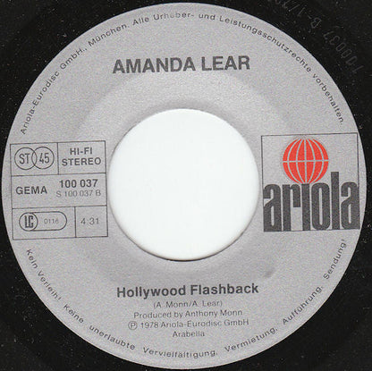 Amanda Lear - The Sphinx 39502 Vinyl Singles Vinyl Zeer Goed / Hoesje Goed "VINYLSINGLES.NL"